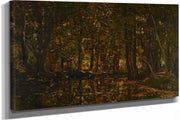 Ruisseau Sous Bois  by Charles Francois Daubigny