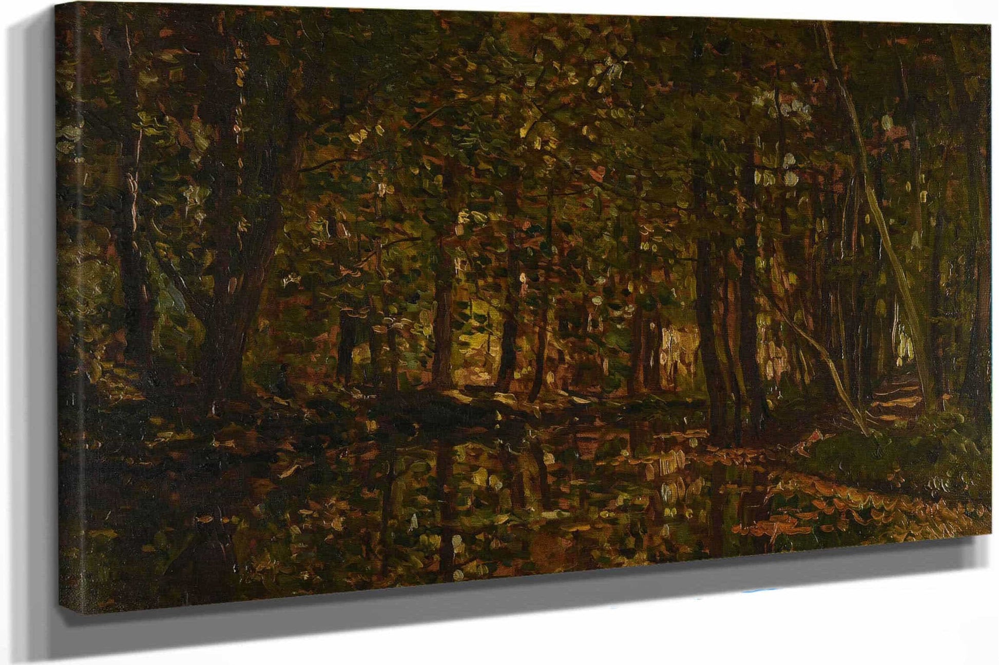 Ruisseau Sous Bois  by Charles Francois Daubigny
