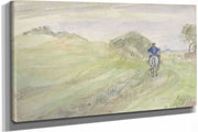 Ruiter Op Een Landweg  by Jozef Israels