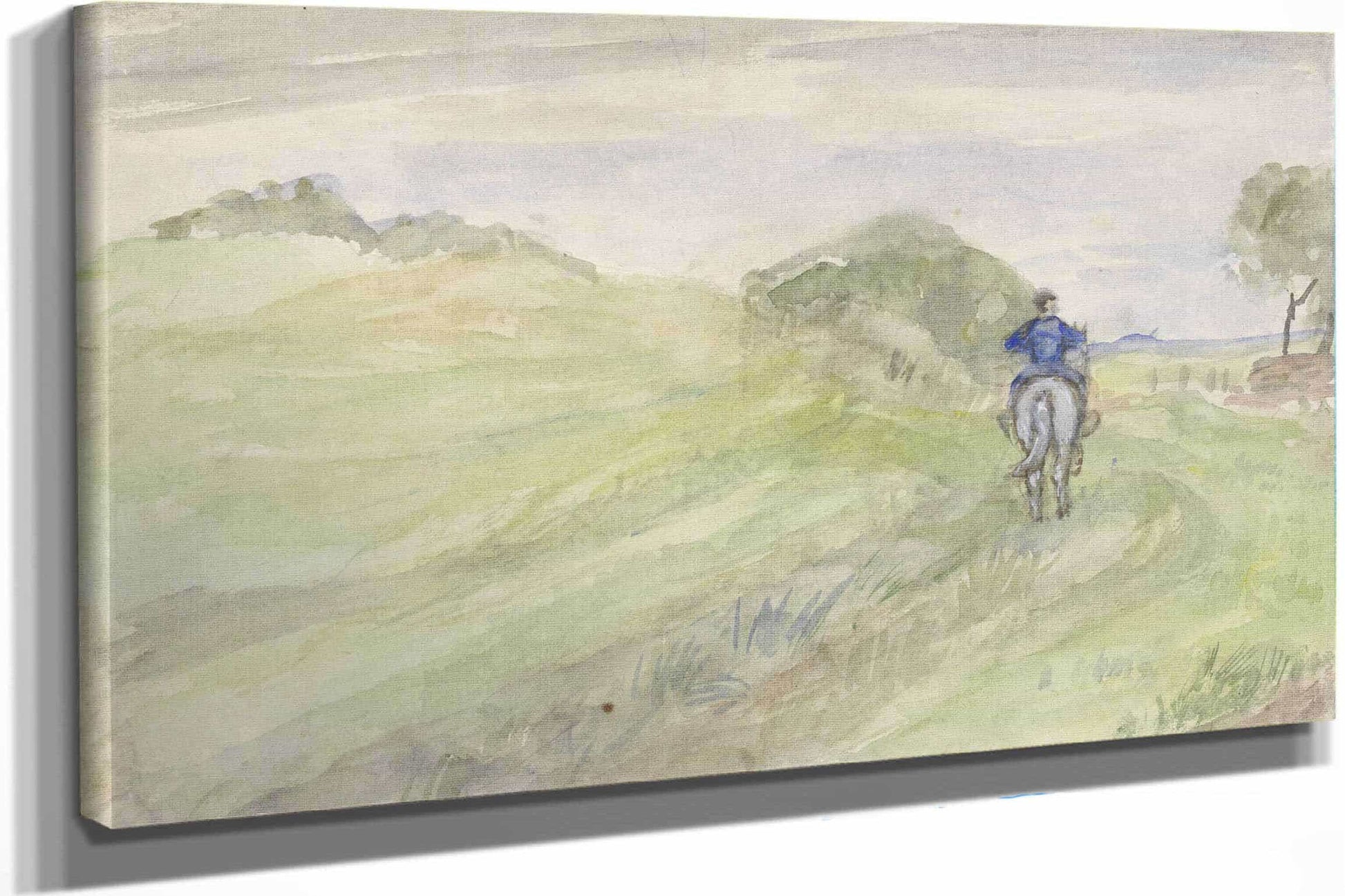 Ruiter Op Een Landweg  by Jozef Israels