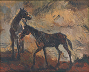Runaway Horses by Cyprian Majernik