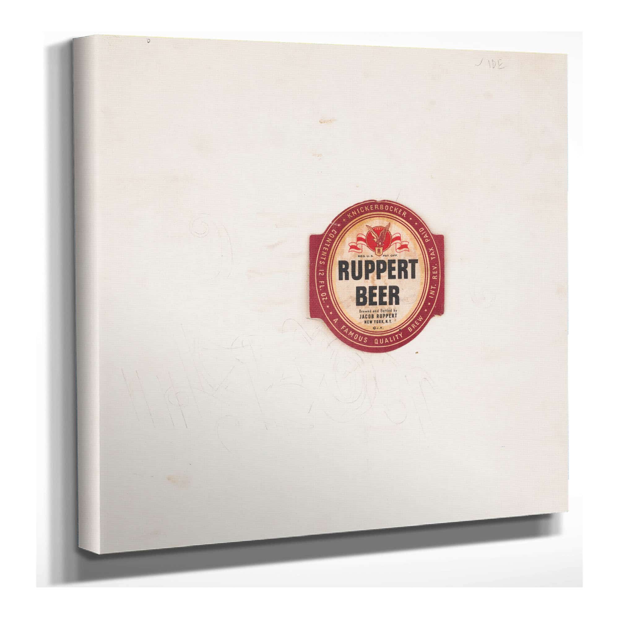 Ruppert Beer Label by Winold Reiss