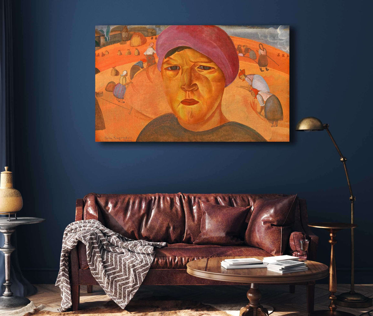 Russian Peasant Woman by Boris Grigoriev