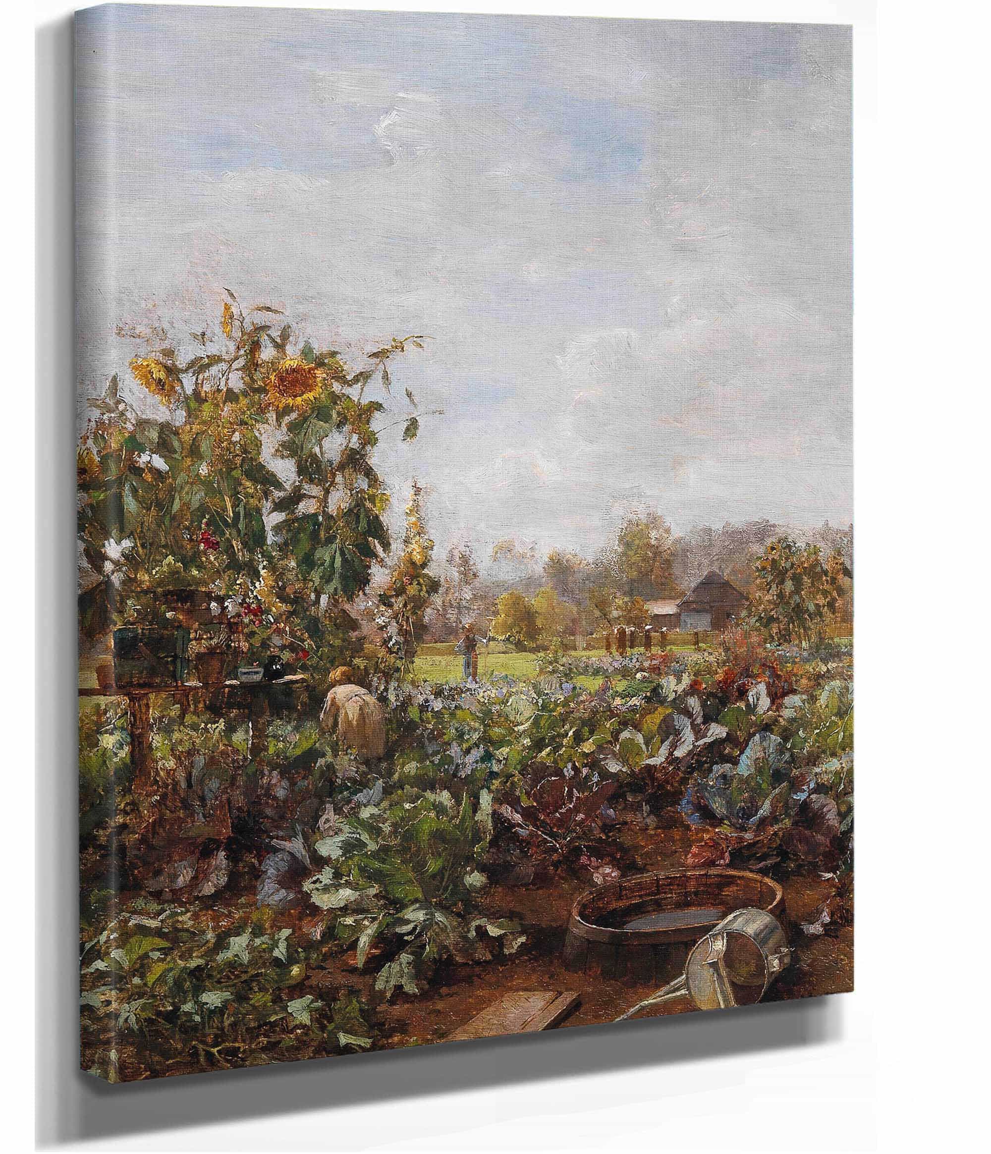 Rustic Garden by Carl Moll