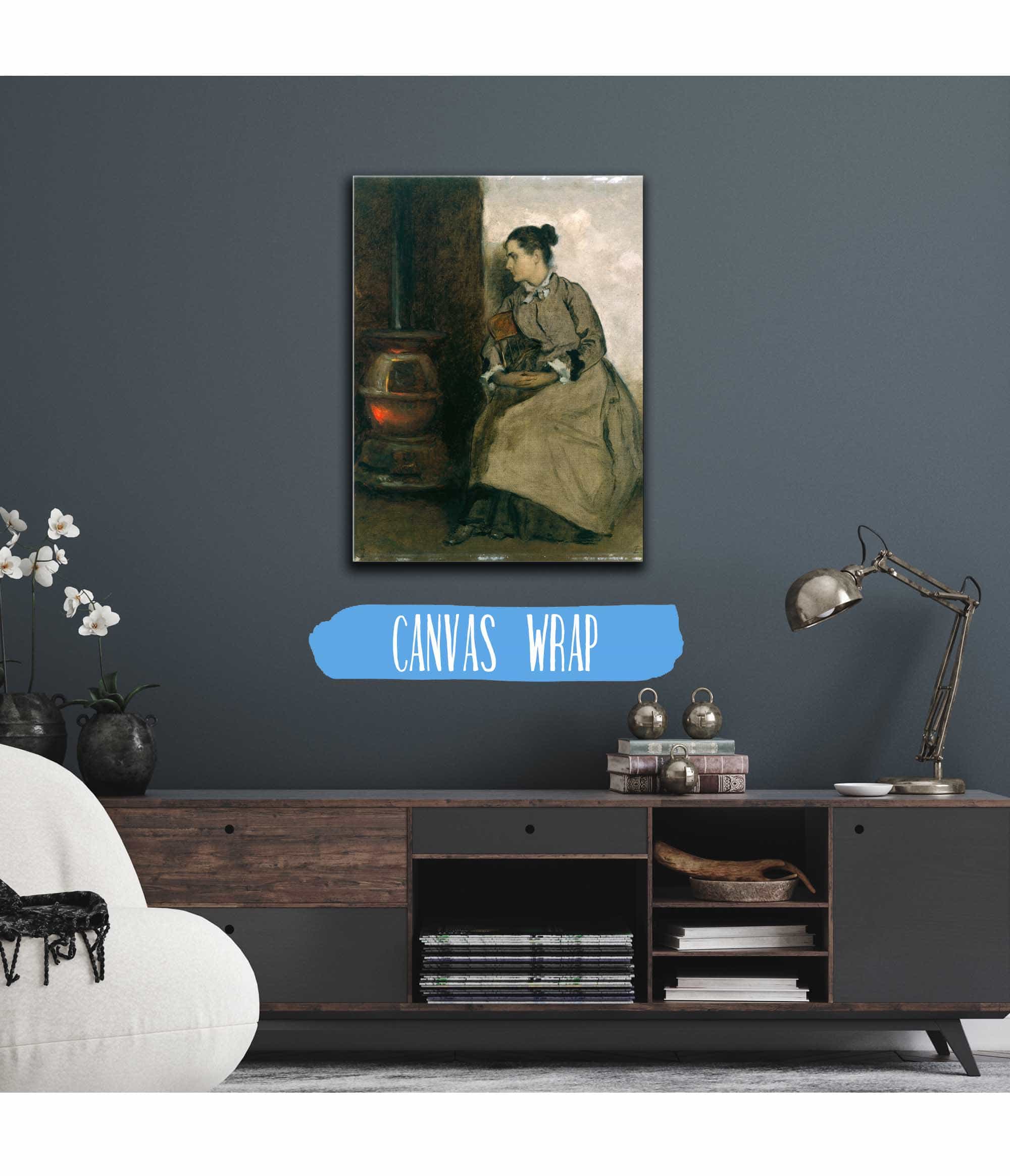 Ruth Between Circa And Circa by Eastman Johnson