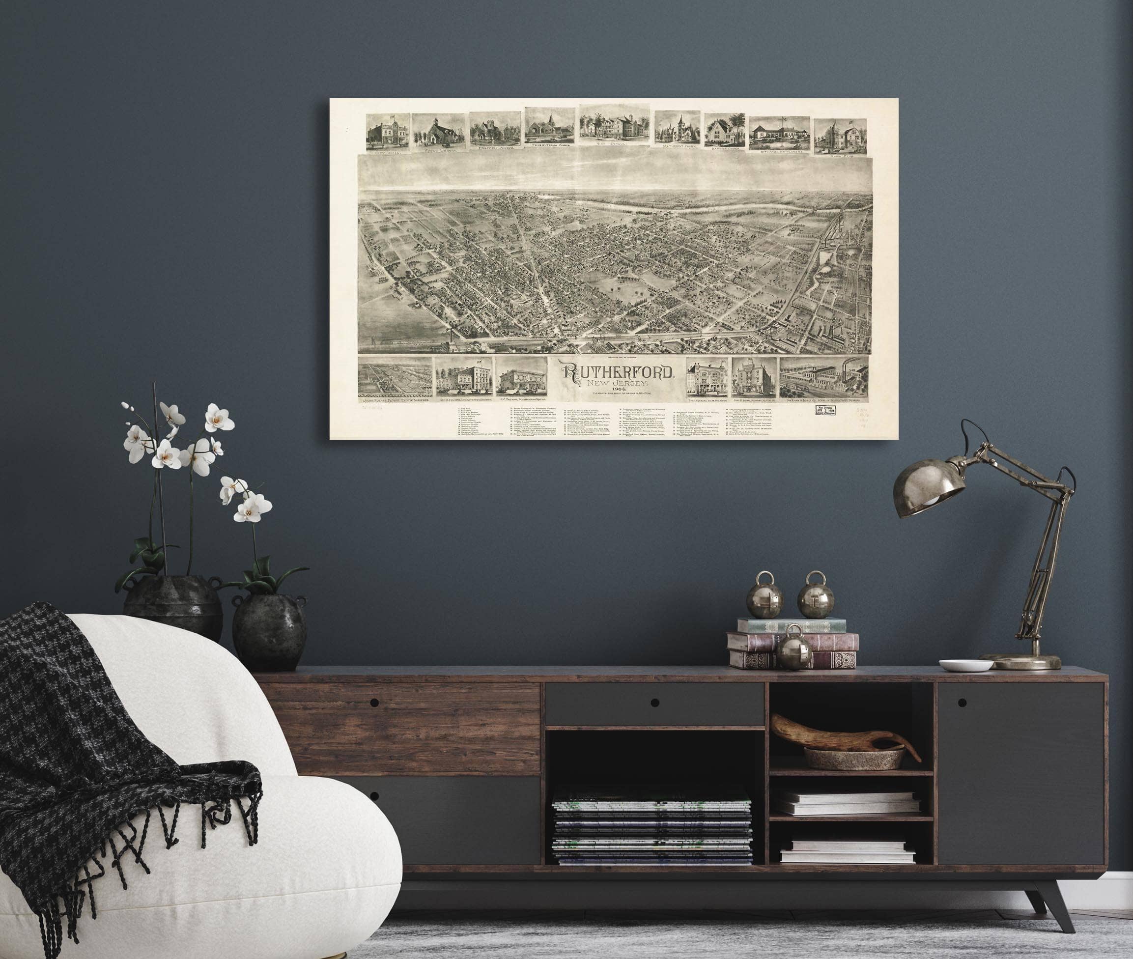 Rutherford New Jersey 1904  State Of New Jersey
