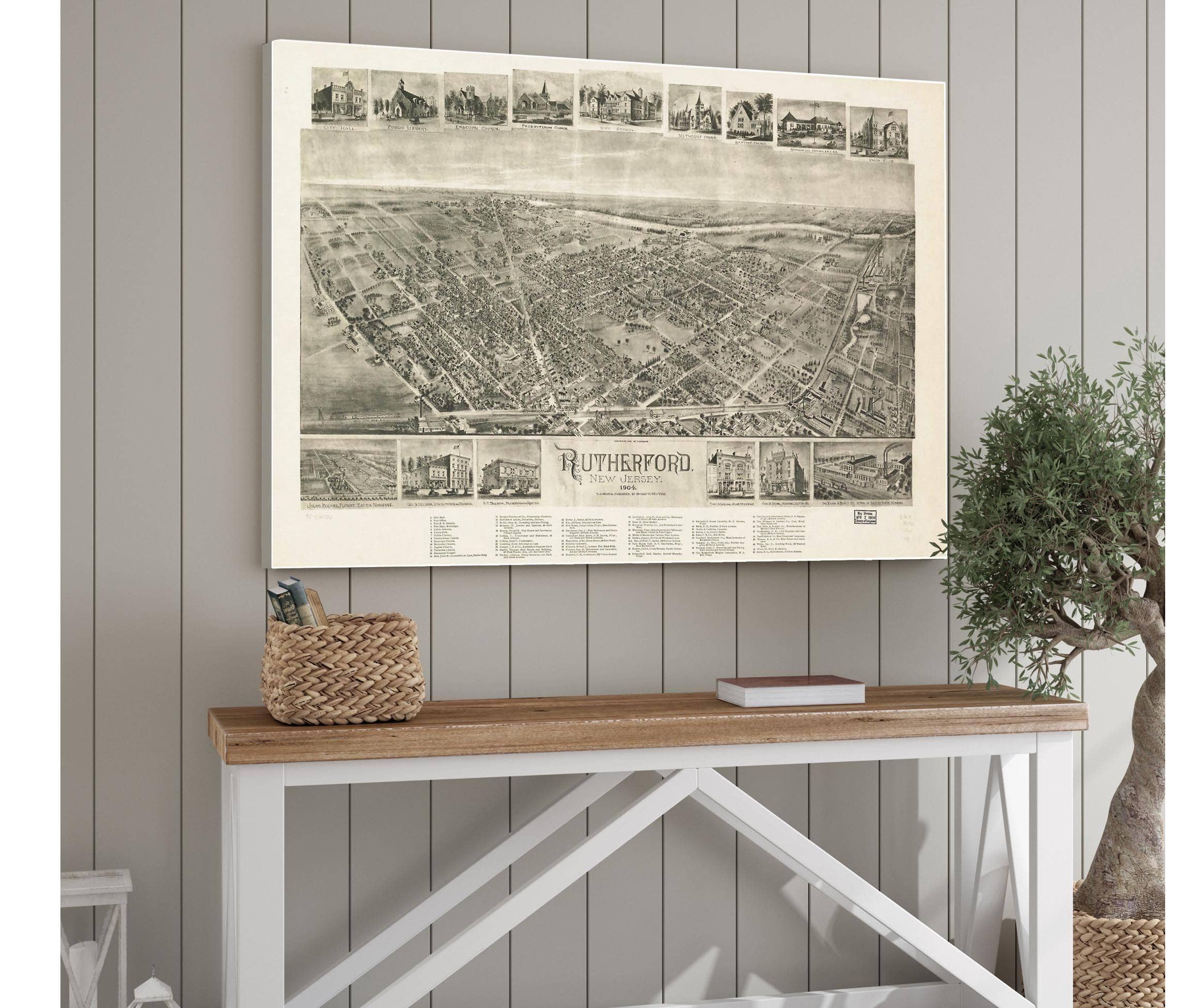 Rutherford New Jersey 1904  State Of New Jersey