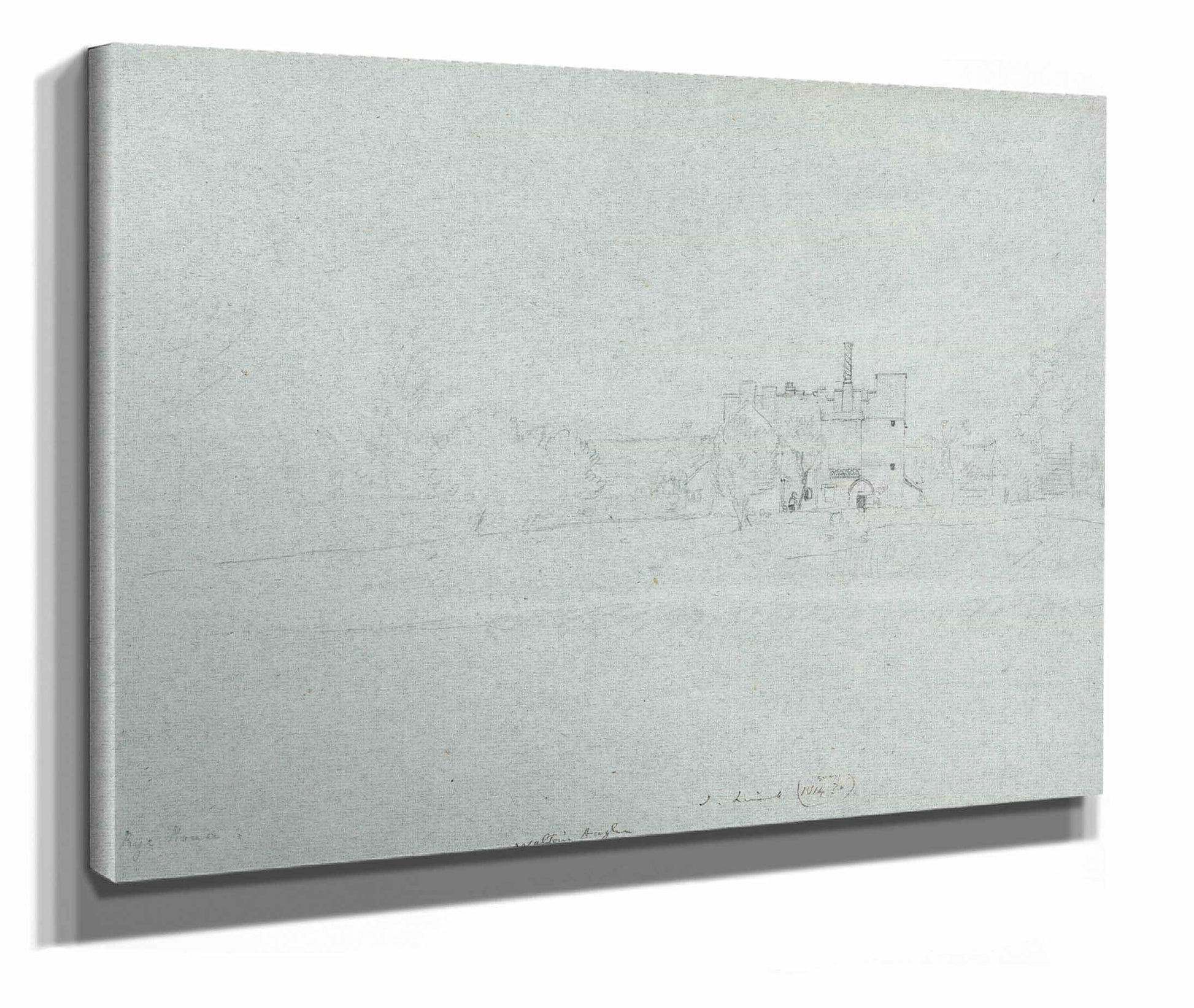 Rye House by John Linnell