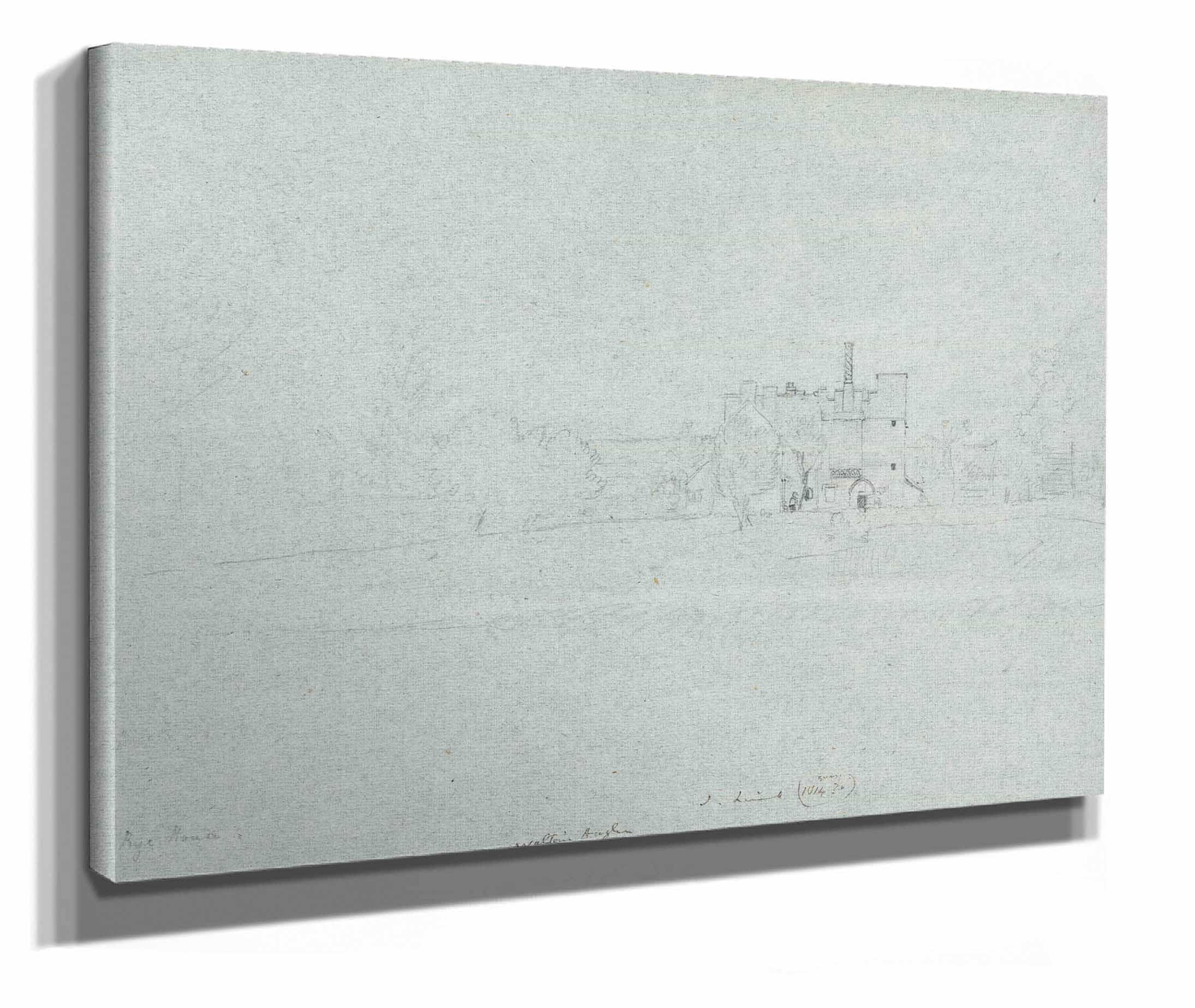 Rye House by John Linnell