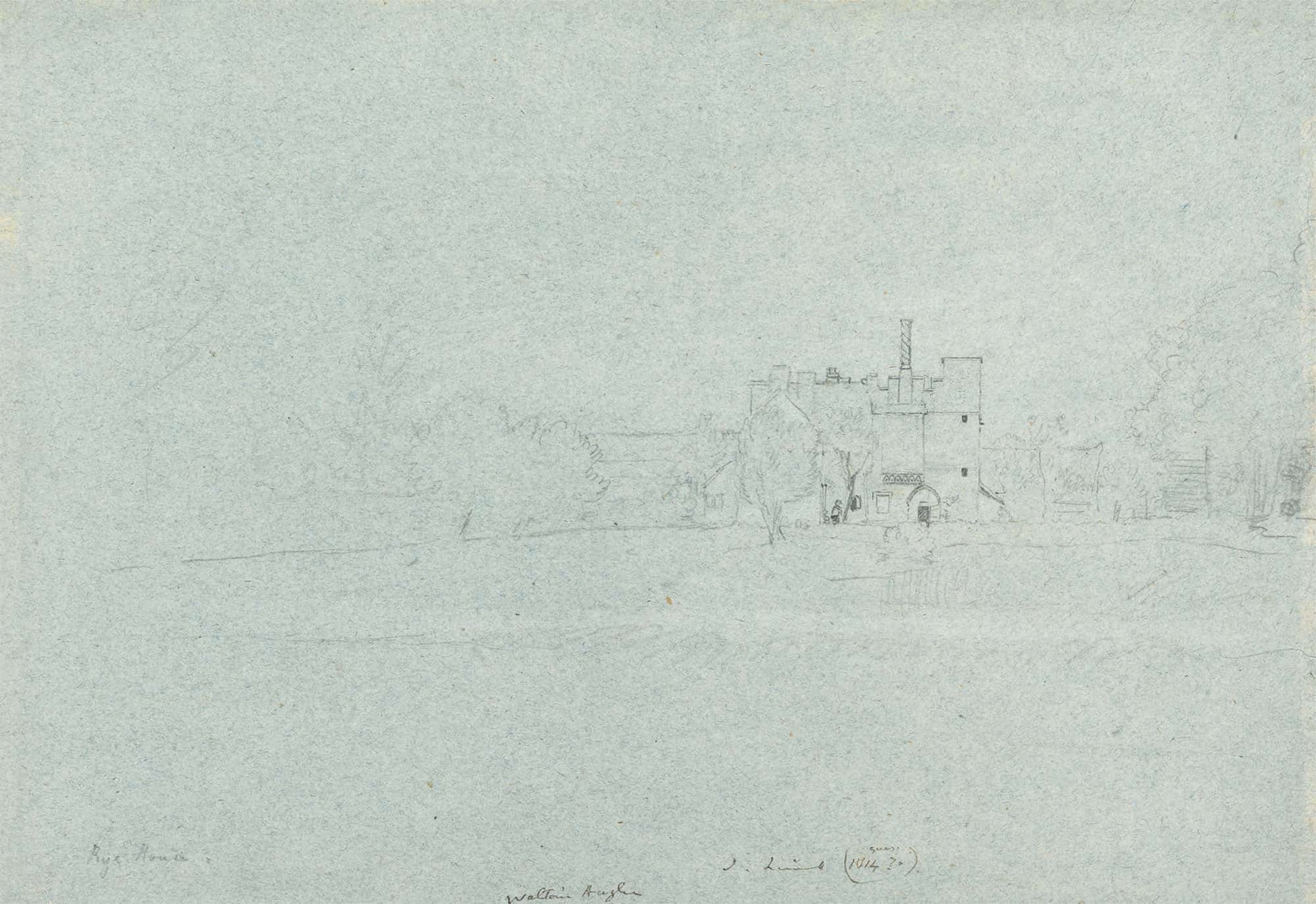Rye House by John Linnell