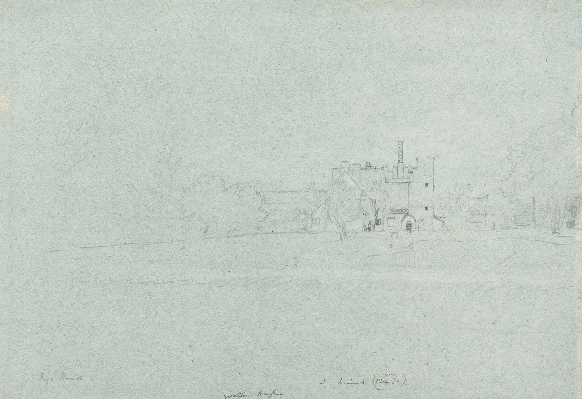Rye House by John Linnell