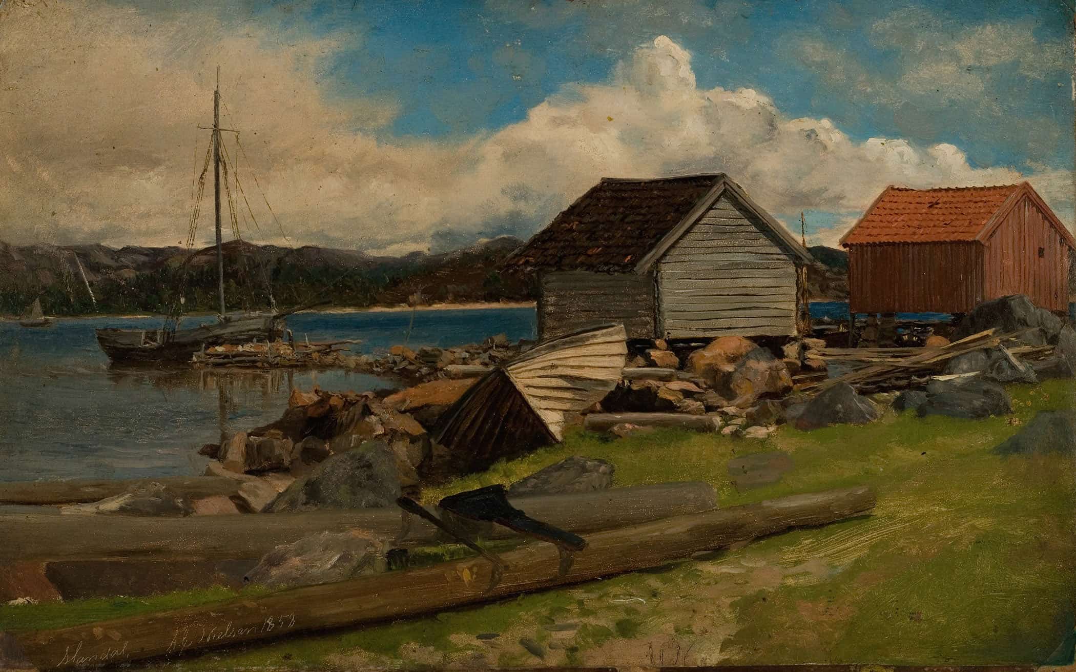 Saanum Mandal by Amaldus Nielsen
