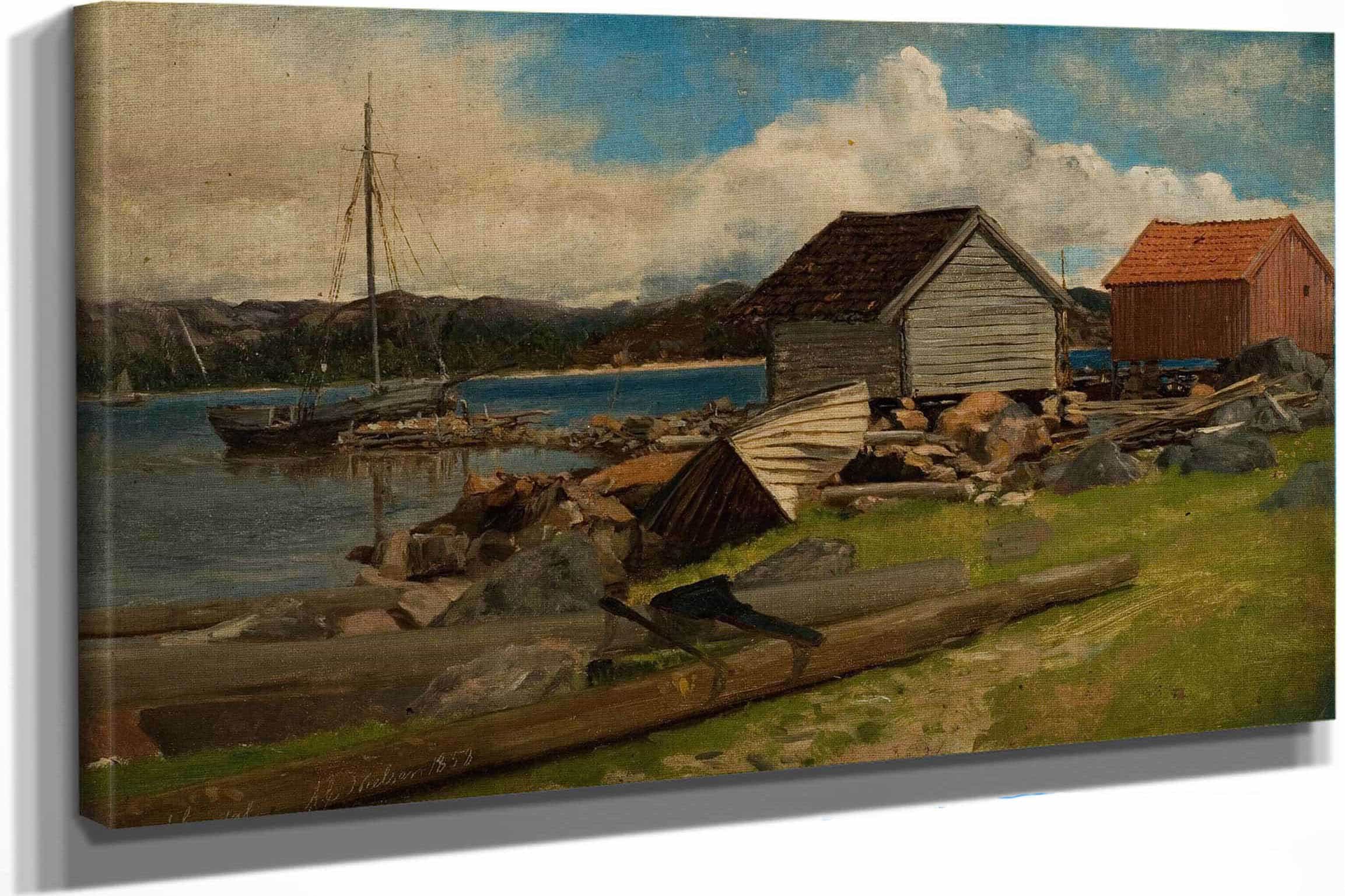 Saanum Mandal by Amaldus Nielsen
