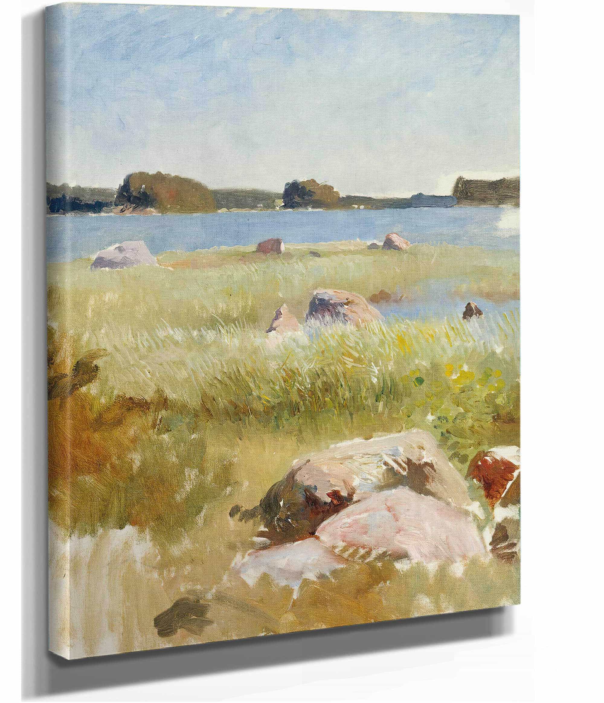 Saaristomaisema Keskenerainen  by Albert Edelfelt