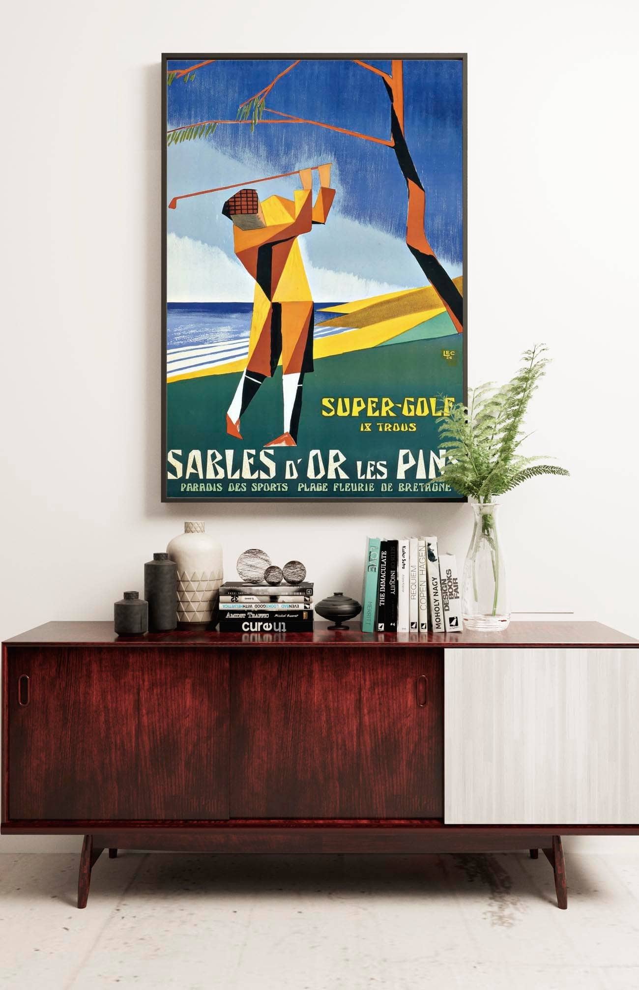 Sables-d’Or-les-Pins Resort - Brittany, France - Golf Player - c. 1926