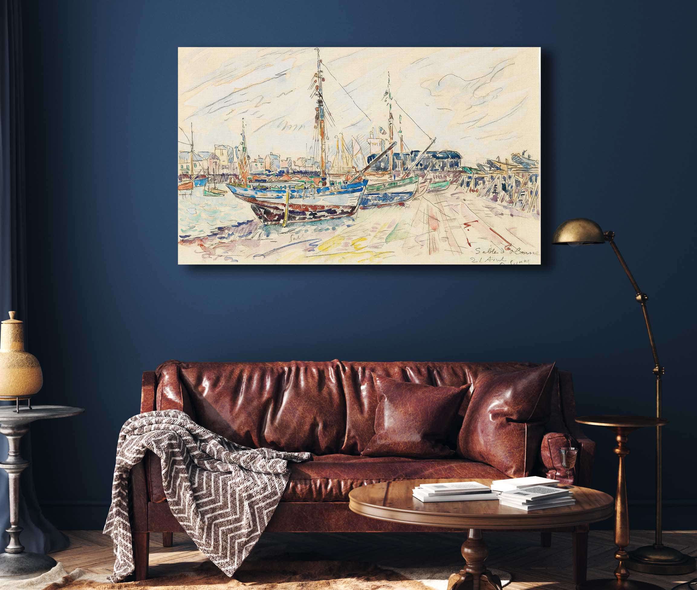 Sables Dolonne by Paul Signac
