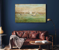 Sailing Boats by Tadeusz Makowski