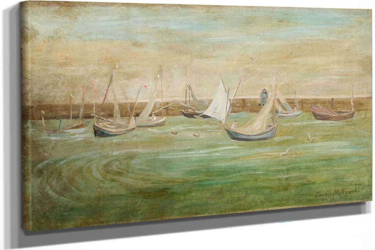 Sailing Boats by Tadeusz Makowski