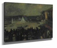 Sailing Boats Paris by William James Glackens