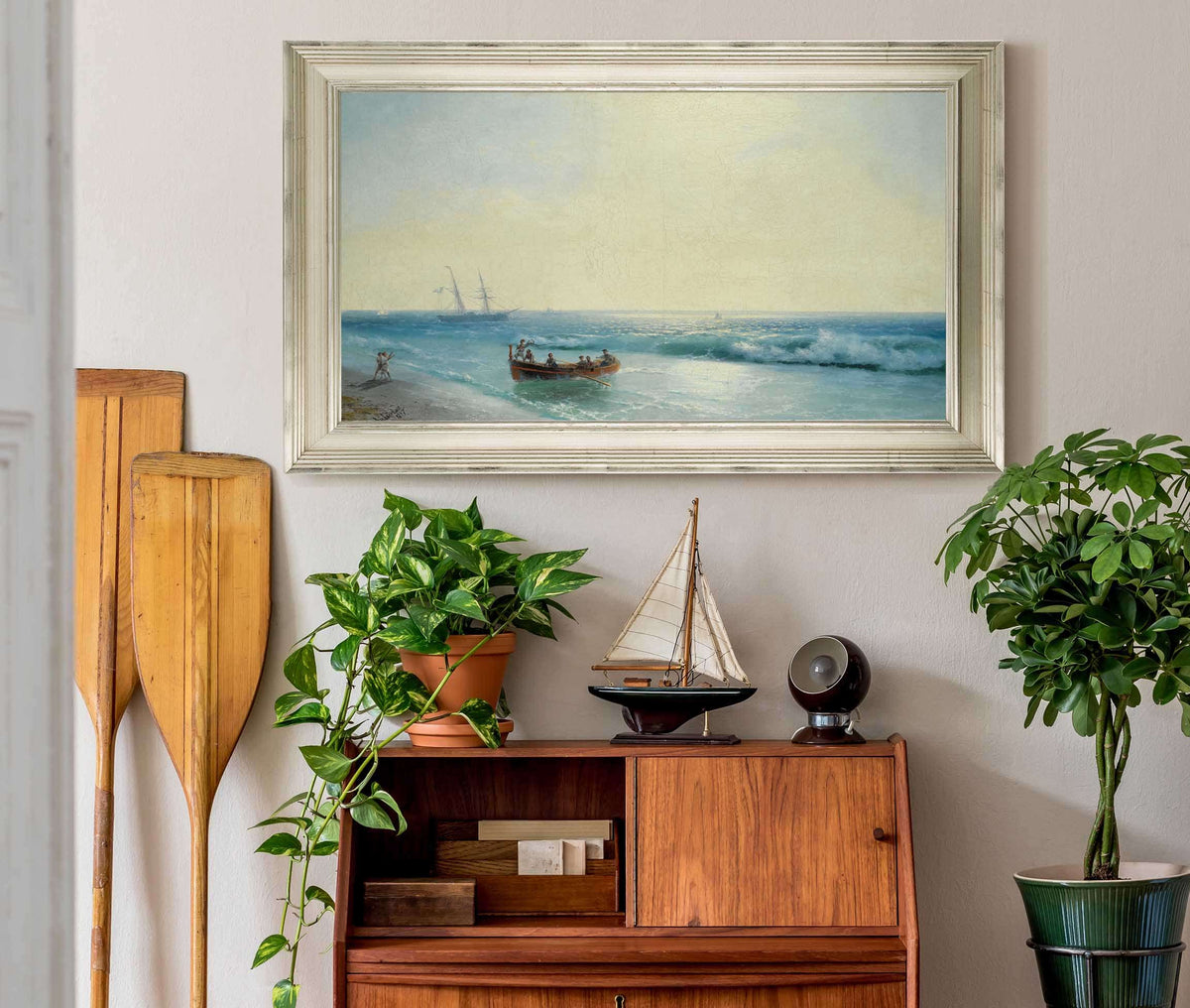 Sailors Coming Ashore by Ivan Konstantinovich Aivazovsky