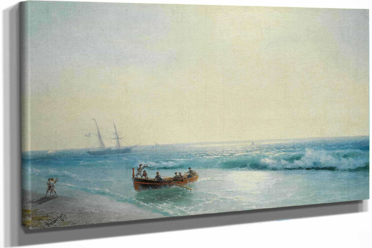 Sailors Coming Ashore by Ivan Konstantinovich Aivazovsky