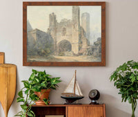 Saint Augustines Gate Canterbury by Joseph Mallord William Turner
