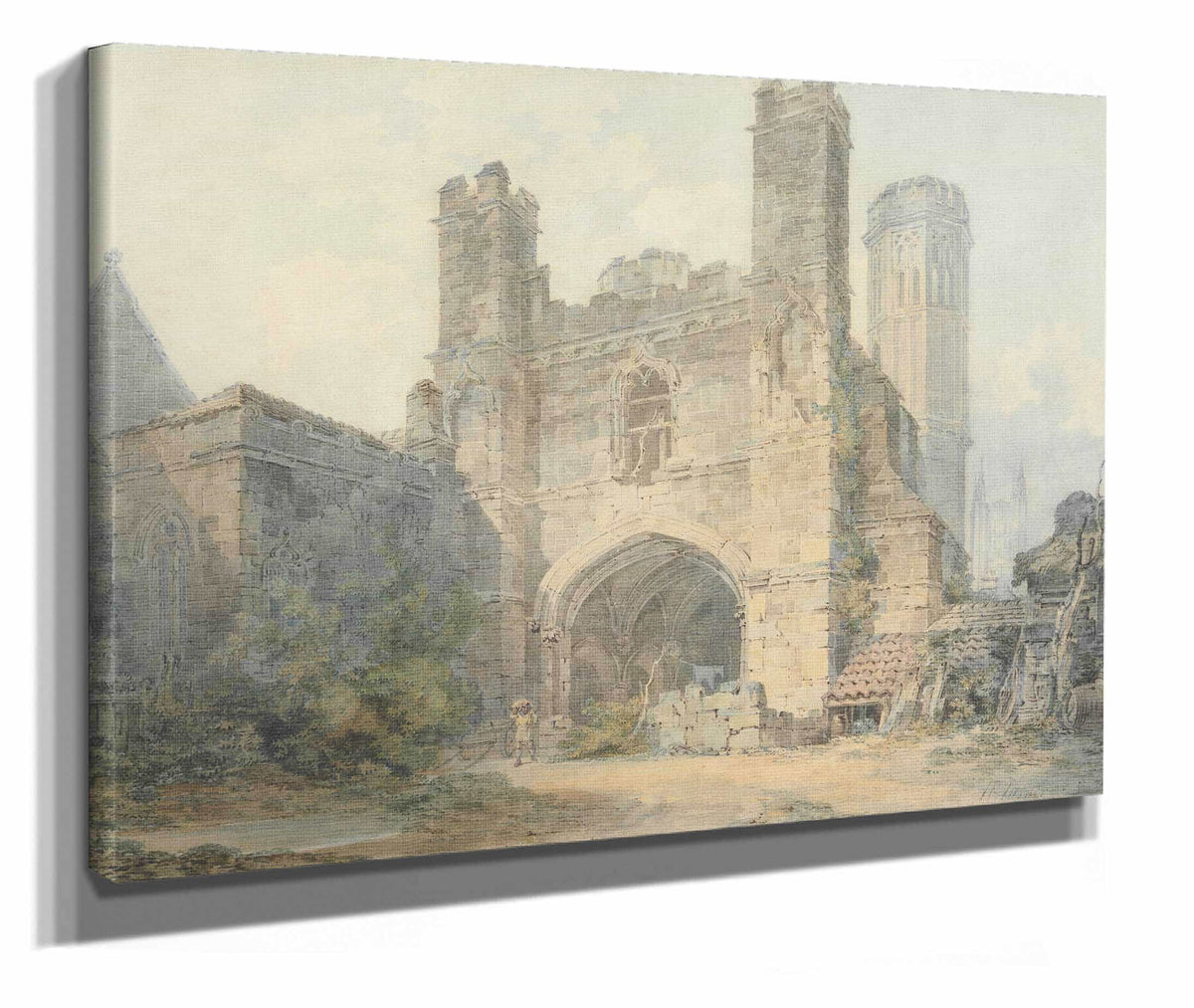 Saint Augustines Gate Canterbury by Joseph Mallord William Turner