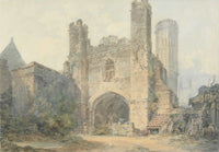 Saint Augustines Gate Canterbury by Joseph Mallord William Turner