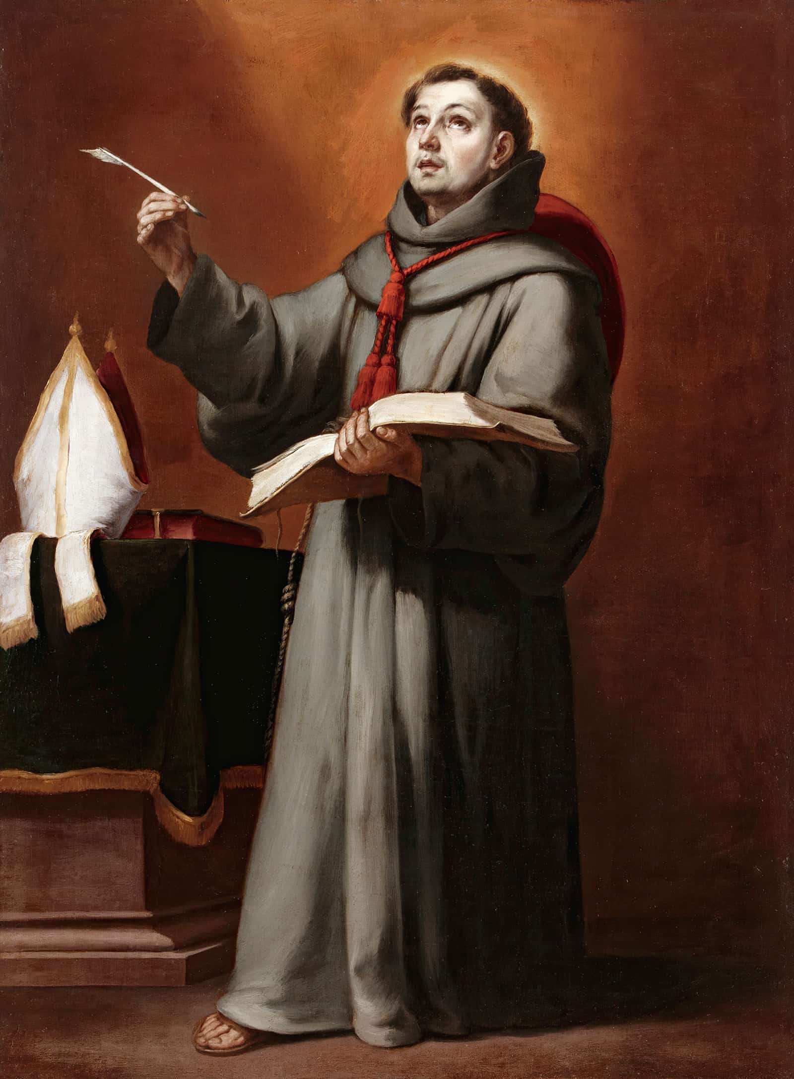 Saint Bonaventura by Bartolome Esteban Murillo