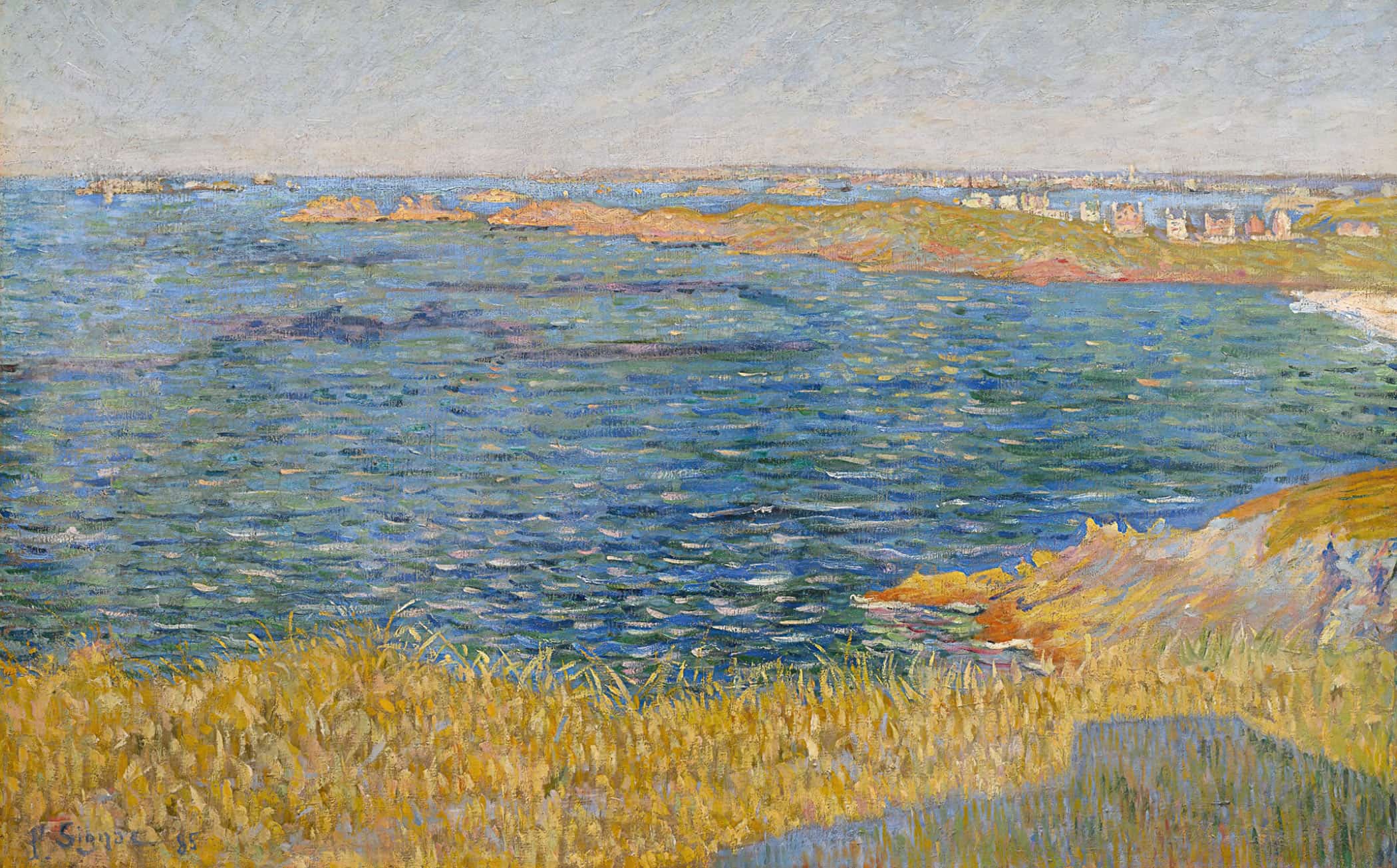 Saint Briac La Pomeliere by Paul Signac