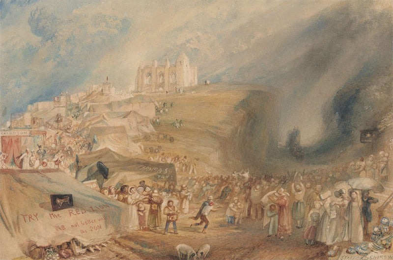Saint Catherines Hill Guildford Surrey by Joseph Mallord William Turner