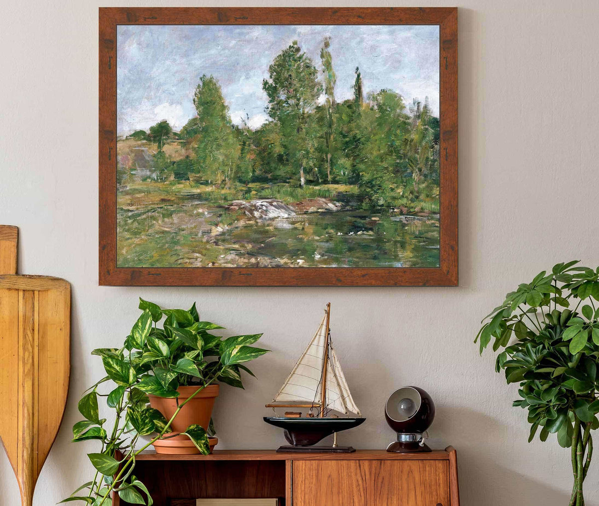 Saint Cenery Letang by Eugene Boudin