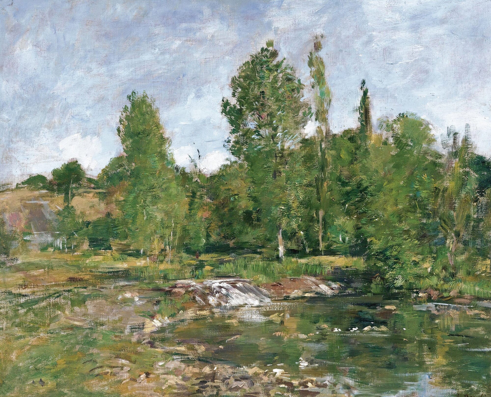 Saint Cenery Letang by Eugene Boudin
