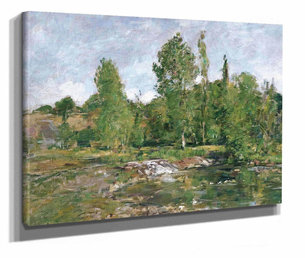 Saint Cenery Letang by Eugene Boudin