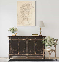 Saint Christopher And The Holy Child by Guido Reni