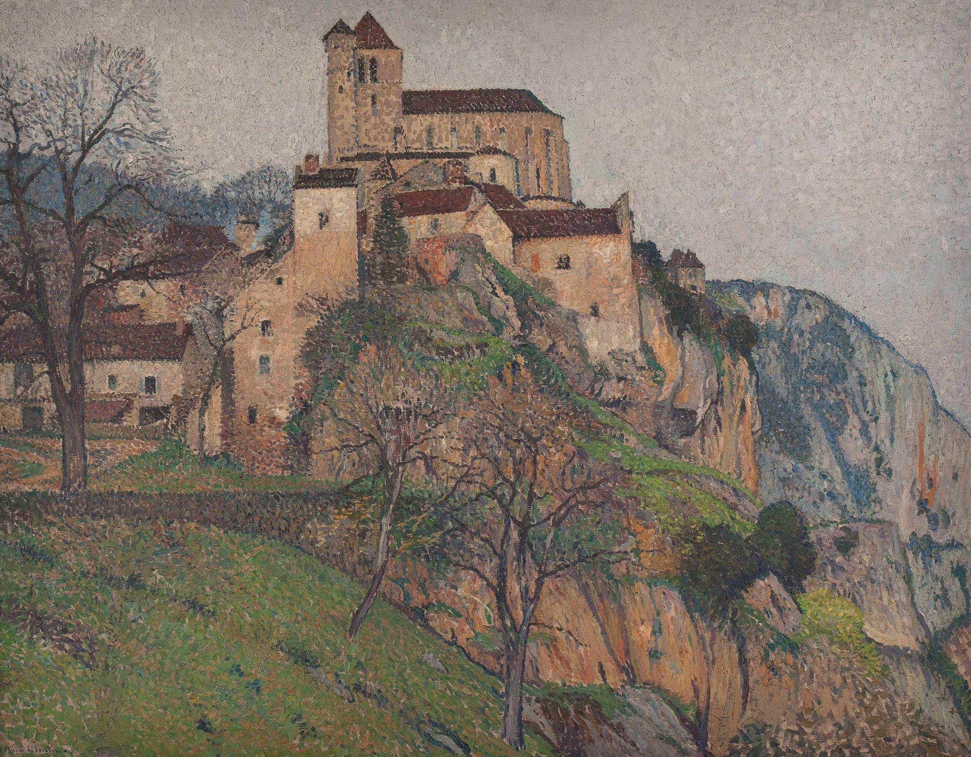 Saint Cirq Lapopie by Henri Martin