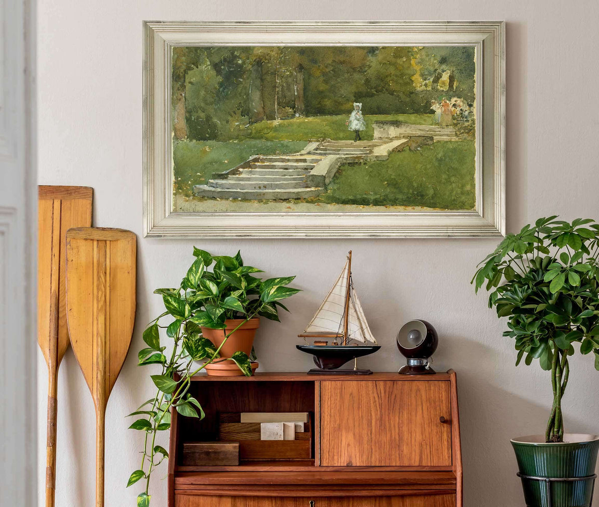 Saint Cloud by Childe Hassam