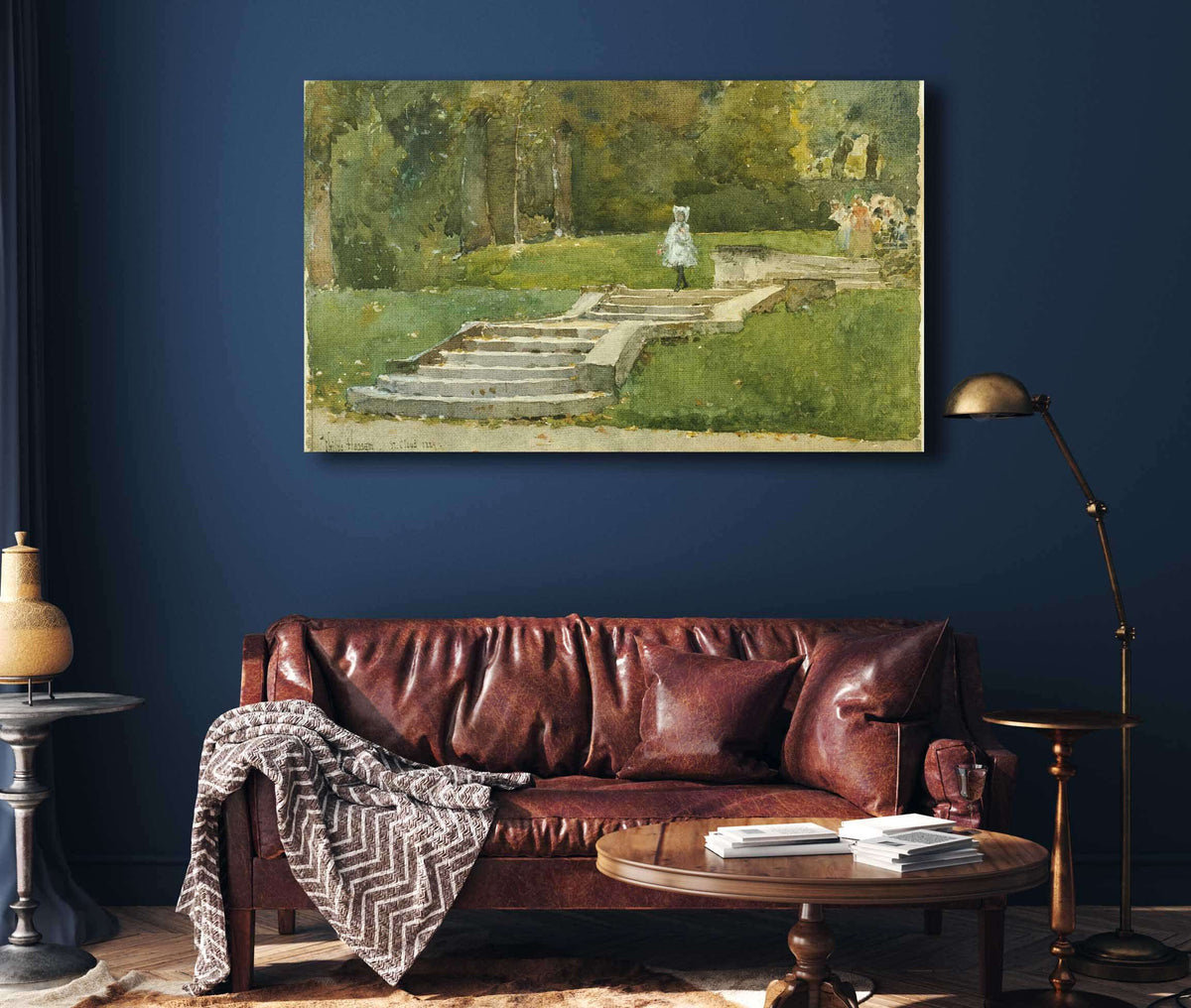 Saint Cloud by Childe Hassam