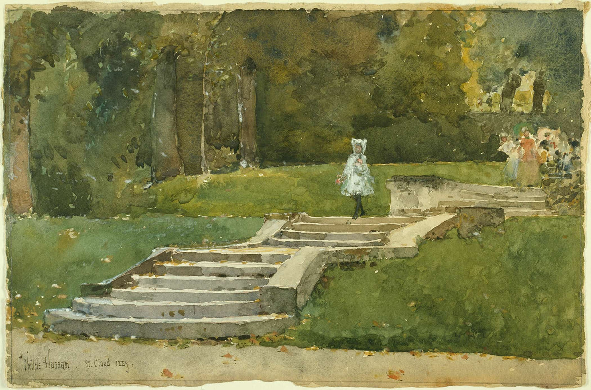 Saint Cloud by Childe Hassam