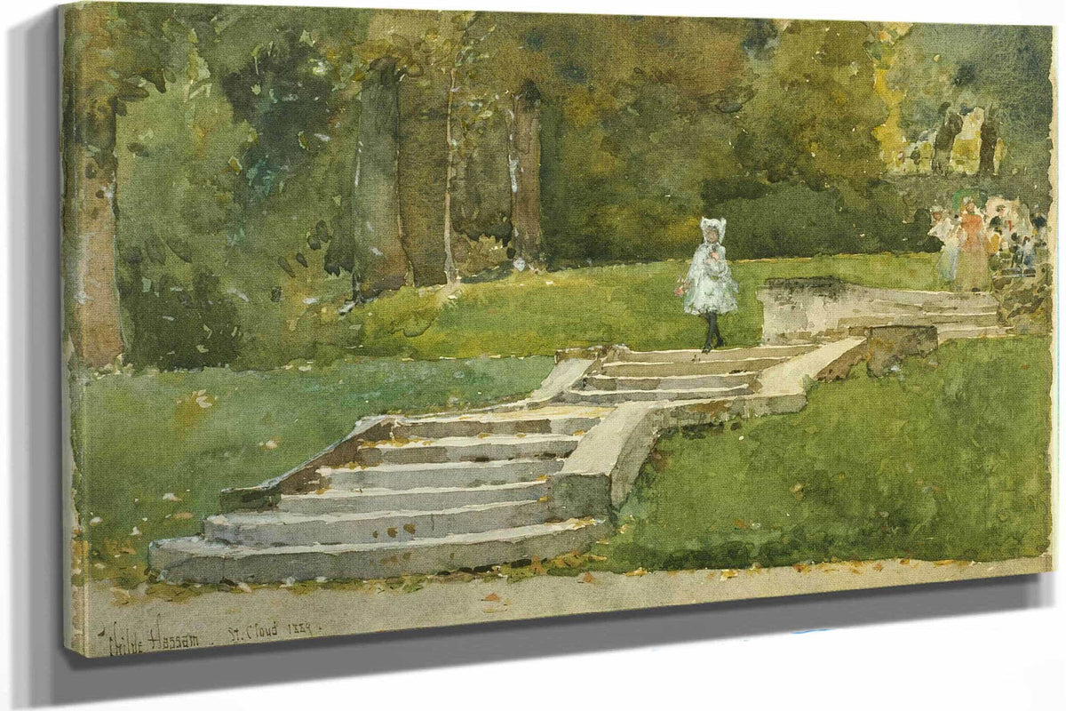 Saint Cloud by Childe Hassam