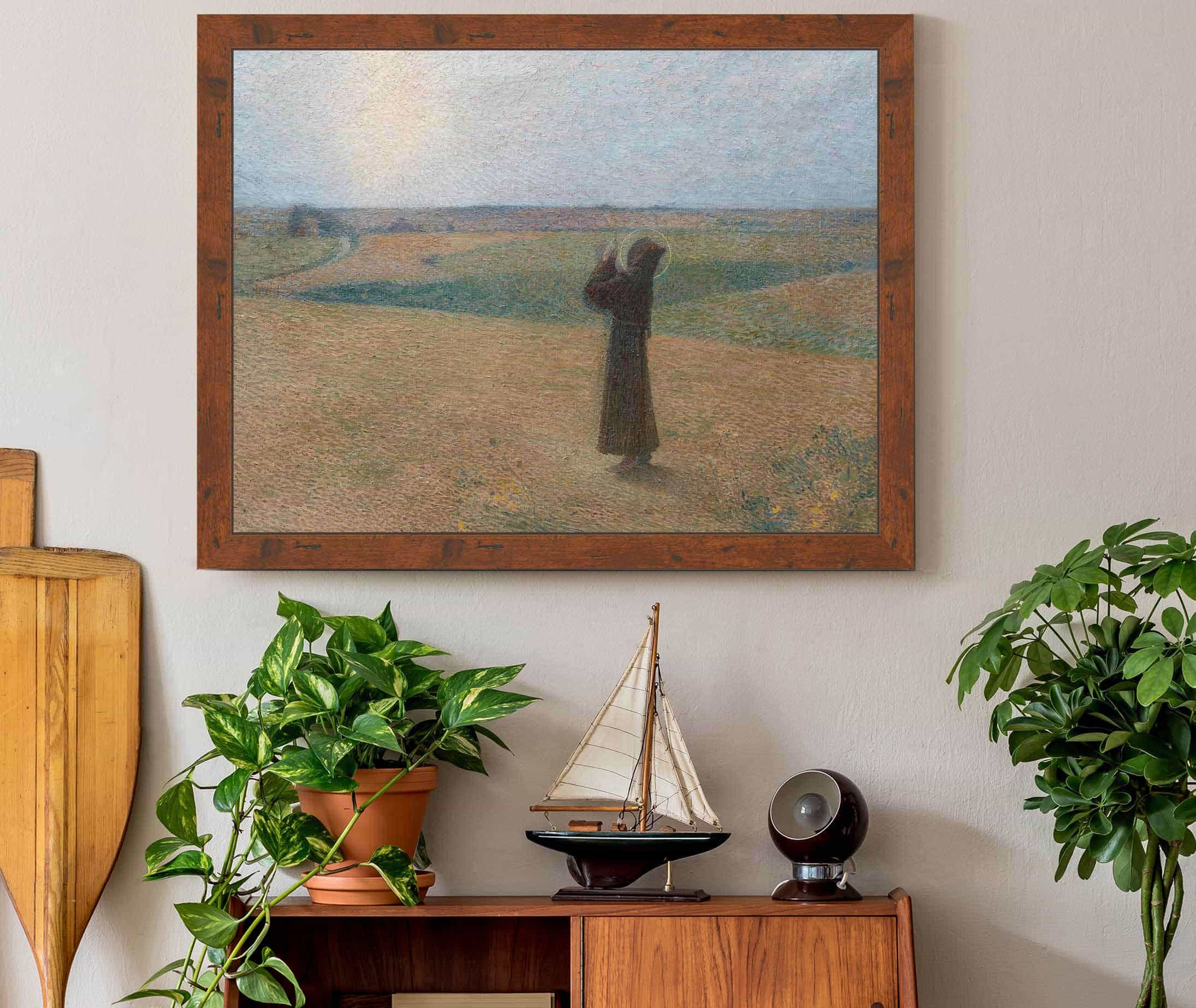 Saint Francis Of Assisi by Henri Martin