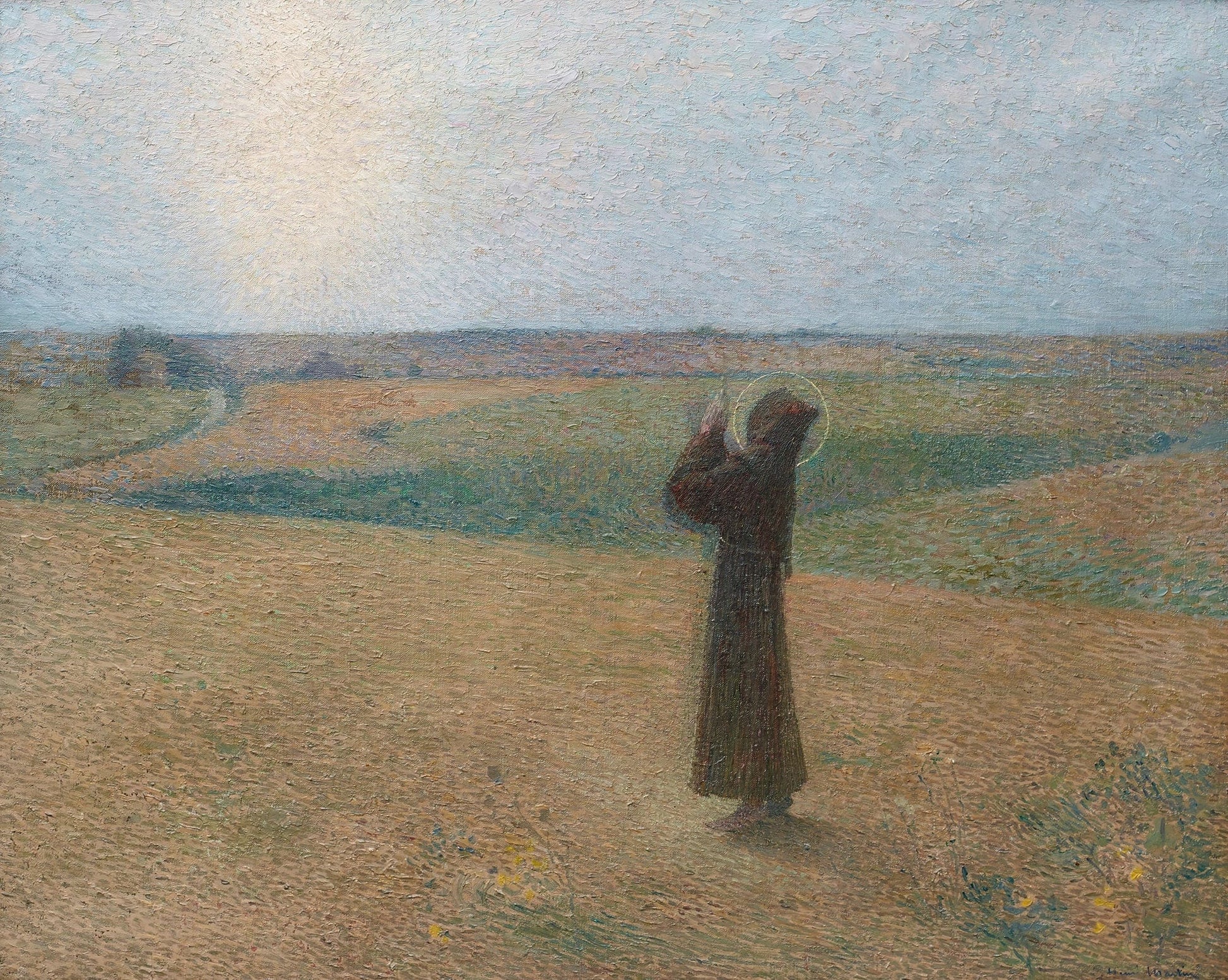 Saint Francis Of Assisi by Henri Martin