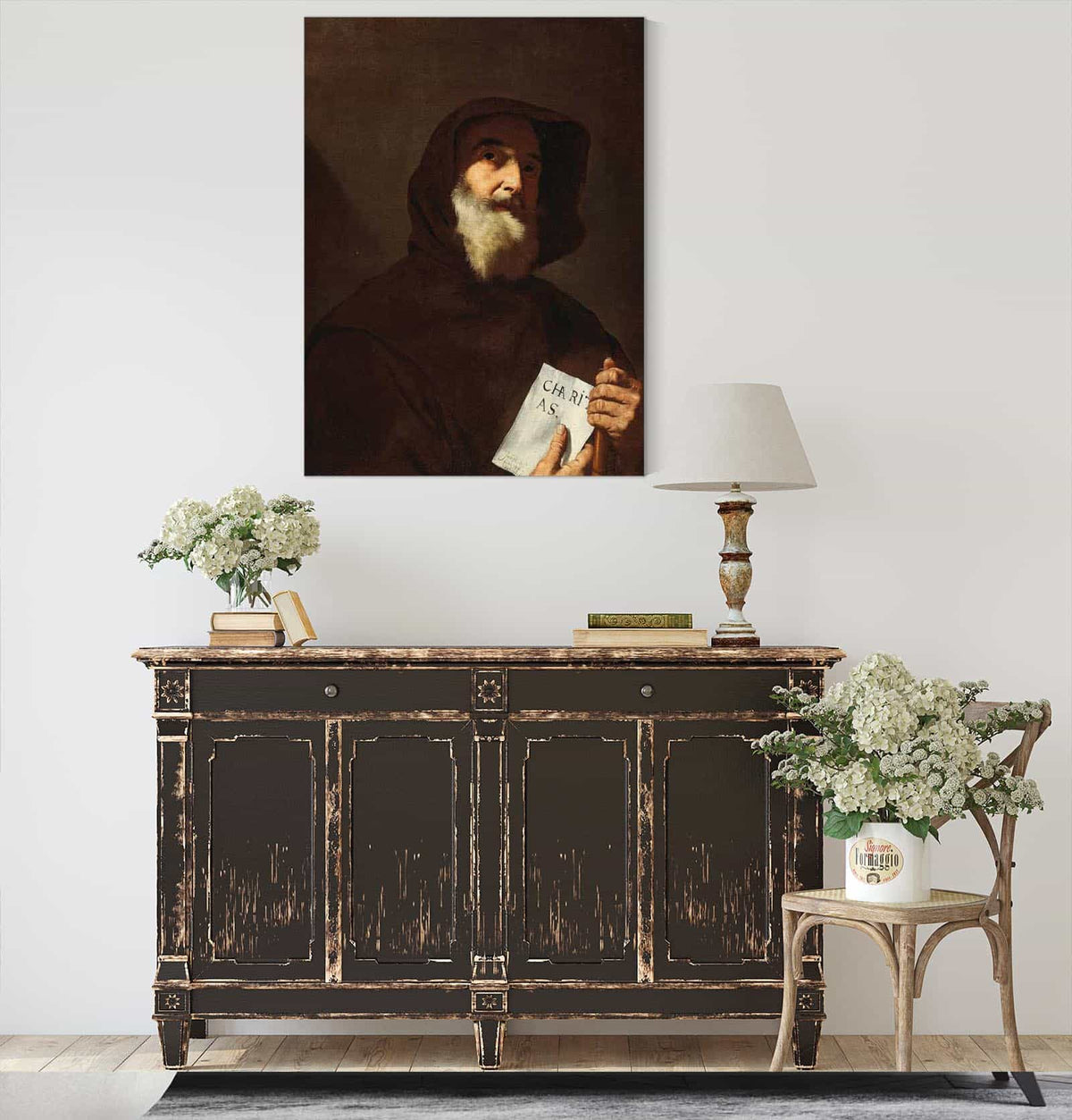 Saint Francis Of Paola by Jusepe De Ribera