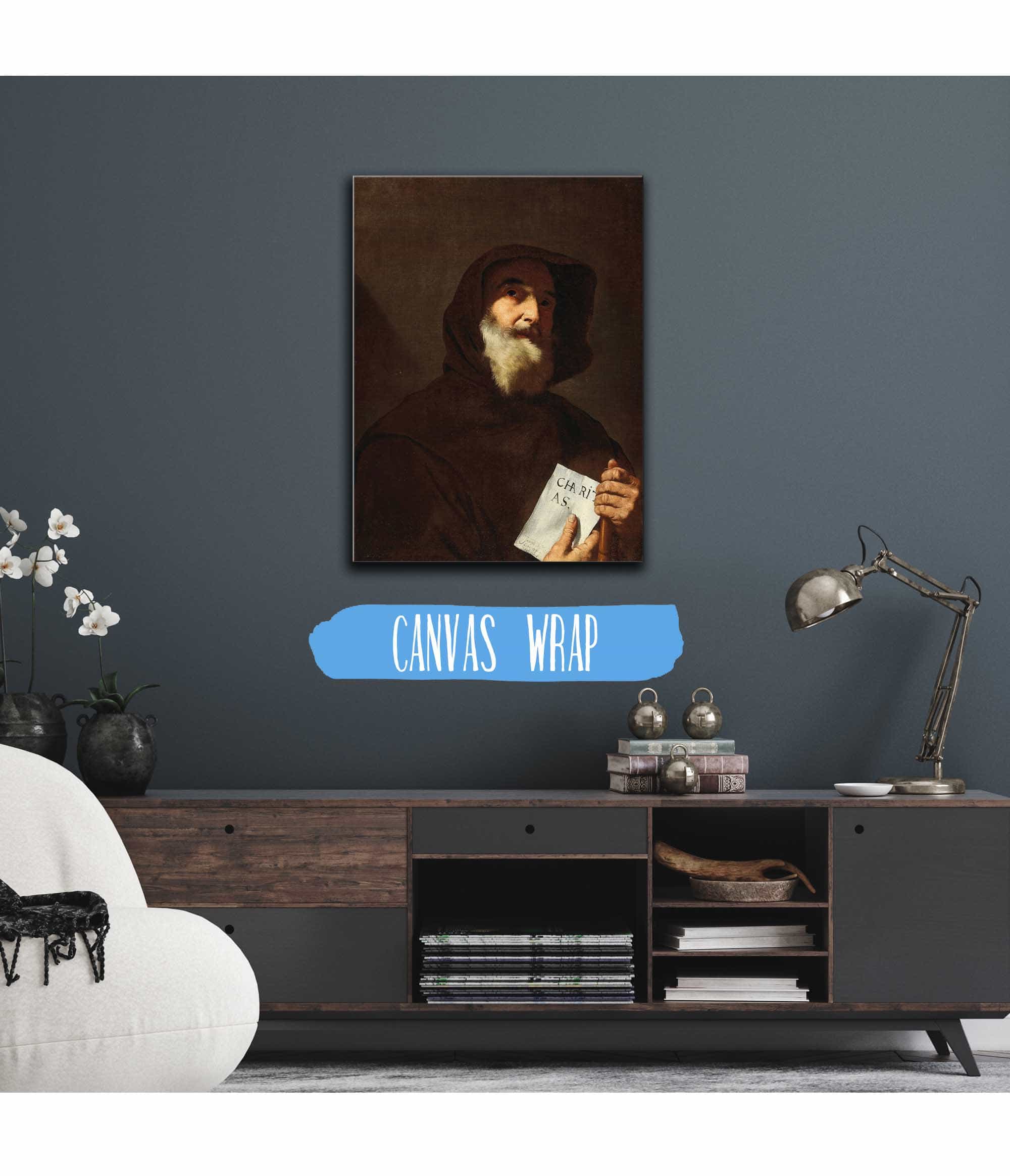 Saint Francis Of Paola by Jusepe De Ribera