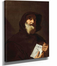 Saint Francis Of Paola by Jusepe De Ribera