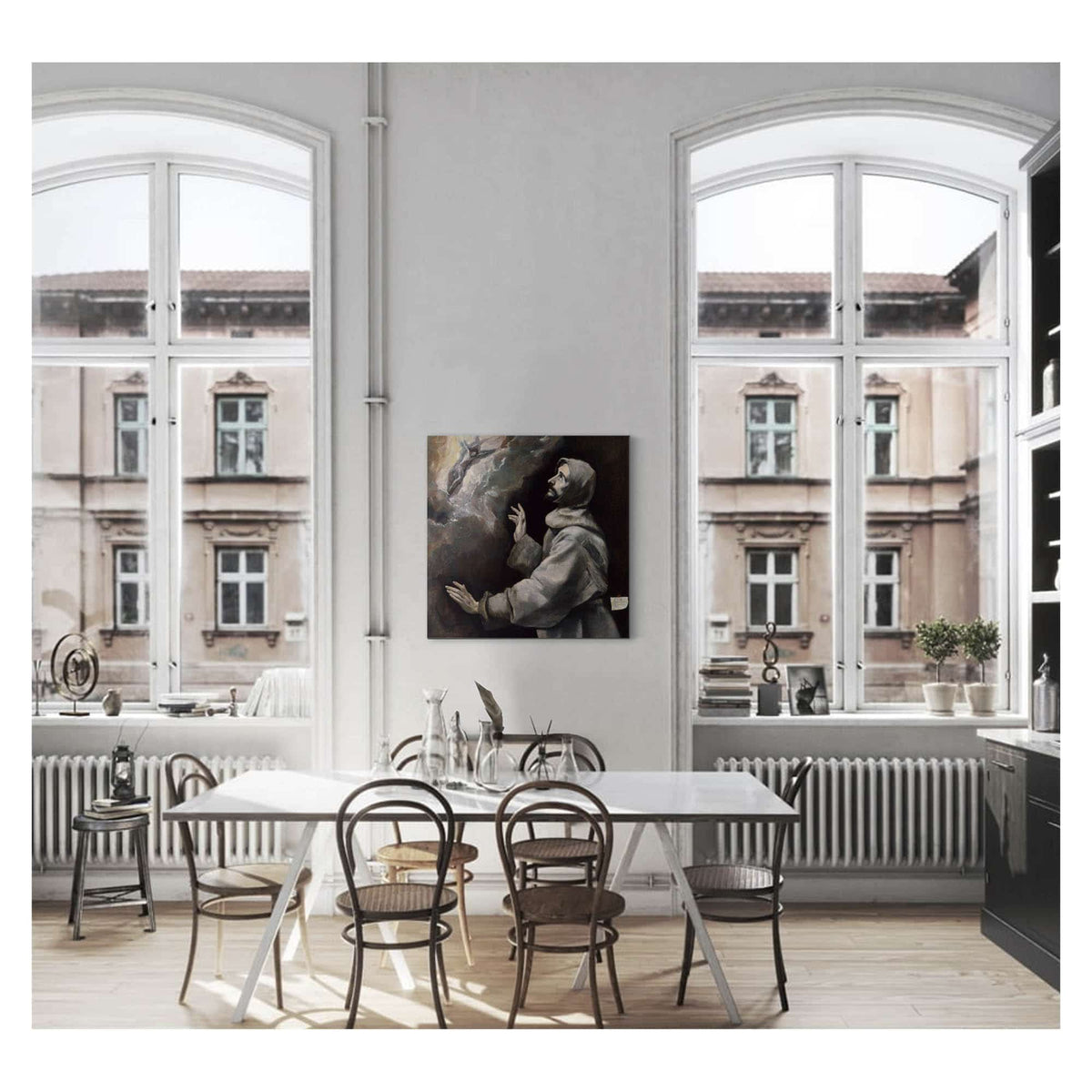 Saint Francis Receiving The Stigmata by El Greco