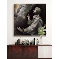 Saint Francis Receiving The Stigmata by El Greco