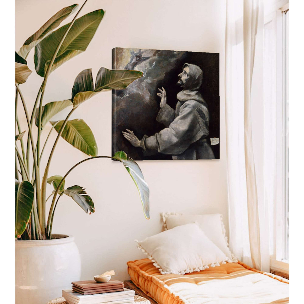 Saint Francis Receiving The Stigmata by El Greco