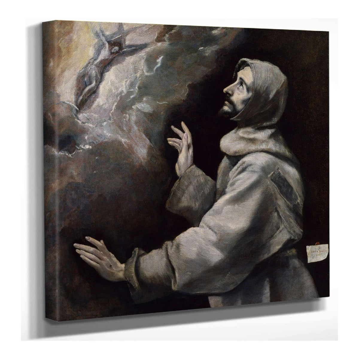 Saint Francis Receiving The Stigmata by El Greco