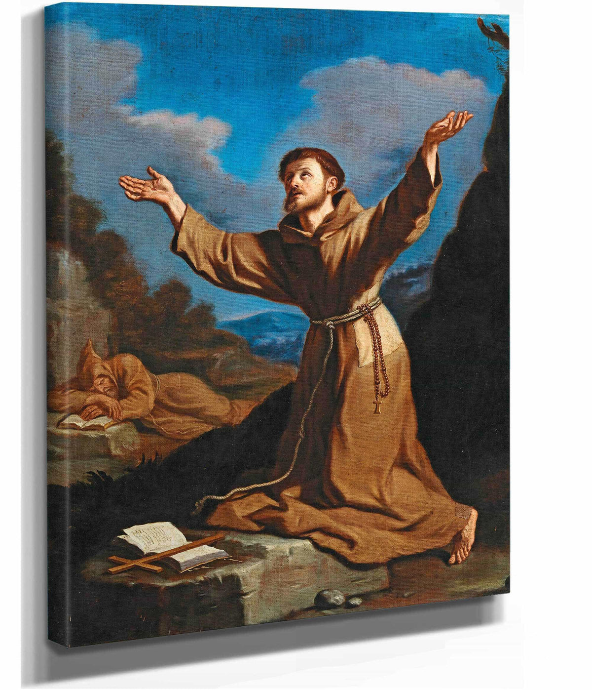 Saint Francis Receiving The Stigmata by Guercino